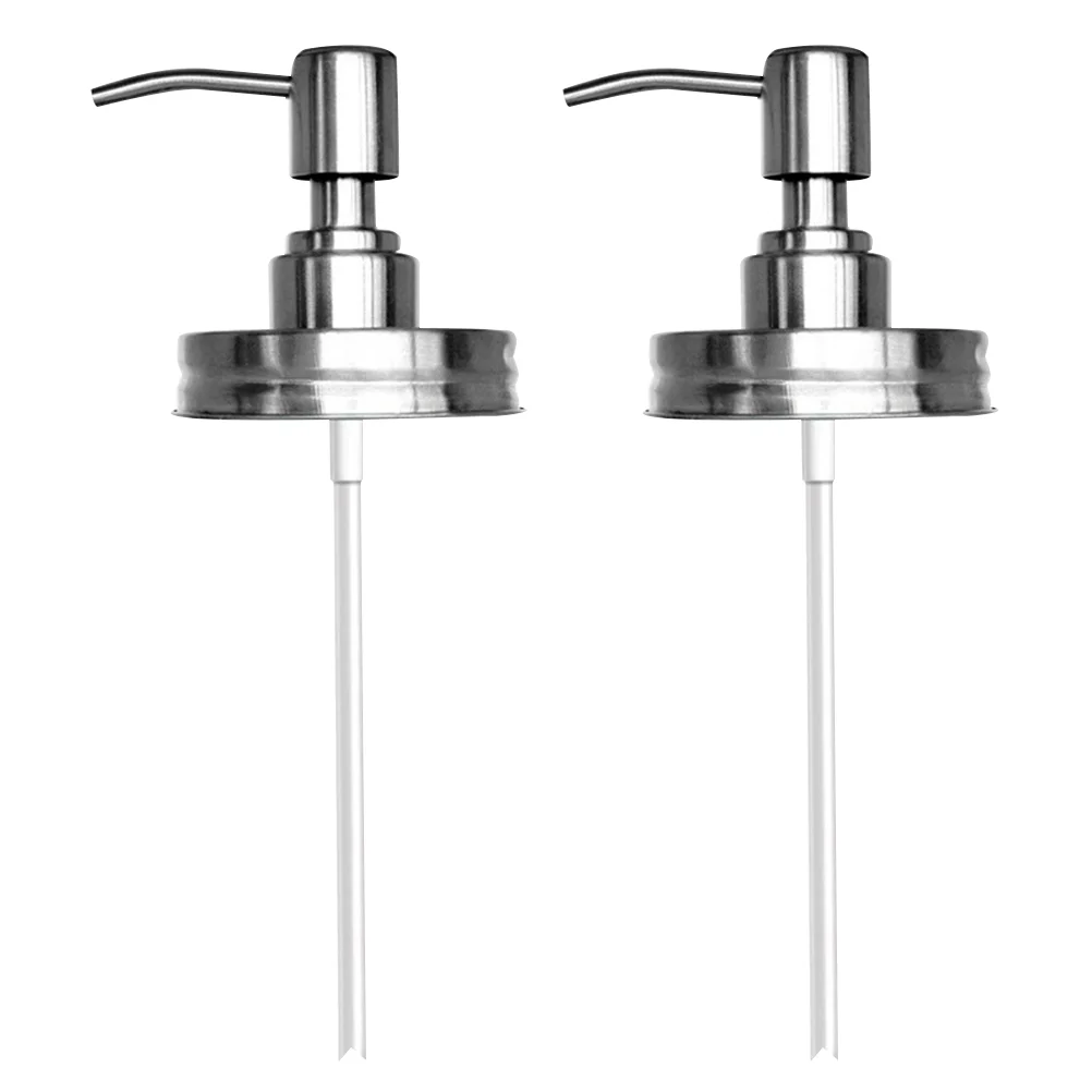 

Dispenser Pump Lid Soap Jar Lids Mason Replacement Liquid Lotion Foaming Hand Canning Touchless Shampoo Bottle Kitchen Pumps