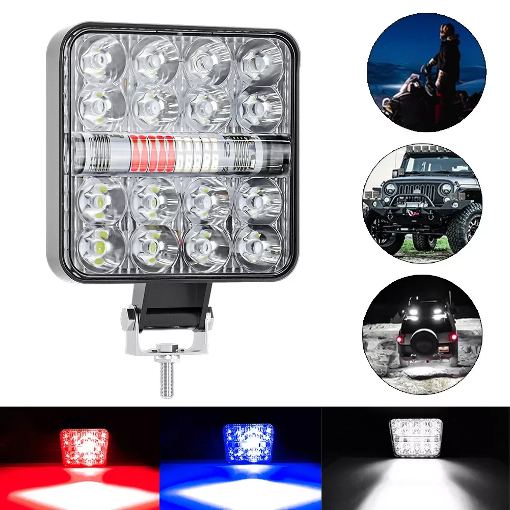 

LED Working Reverse Light Lamp 78W 7800LM Aluminum 4-inch LED Light Box Has A Service Life Of About 50,000 Hours