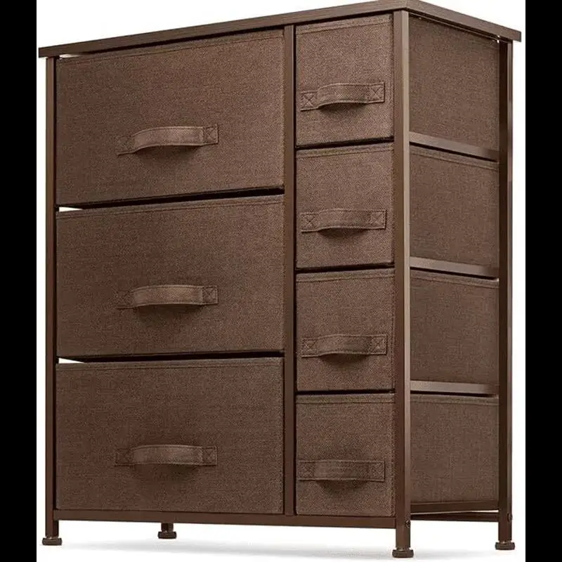 

Wfs Dresser Organizer, Chest,7 Drawers,Organizer,Bedroom,Hallway, Entryway,Steel Frame,Wood Top