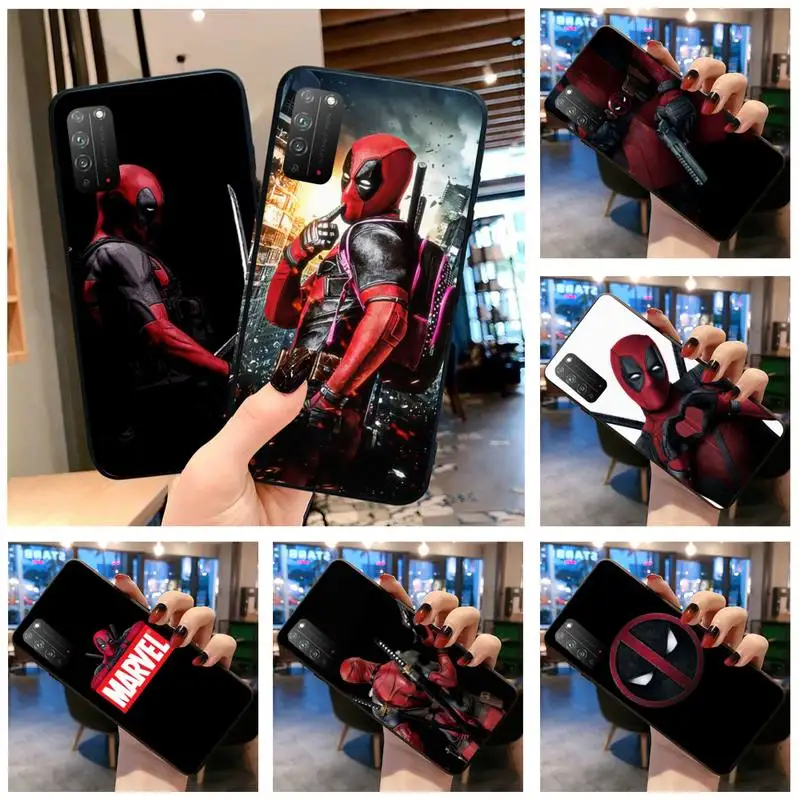 

Marvel Deadpool Phone Case for Huawei Honor 30 20 10 9 8 8x 8c v30 Lite view 7A pro