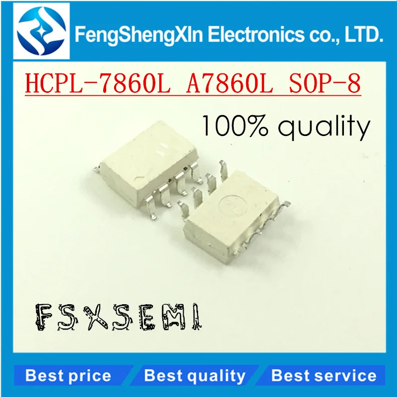 

10pcs/lot New HCPL-7860L A7860L A7860P A7860K SOP-8 Photoelectric coupler A7860
