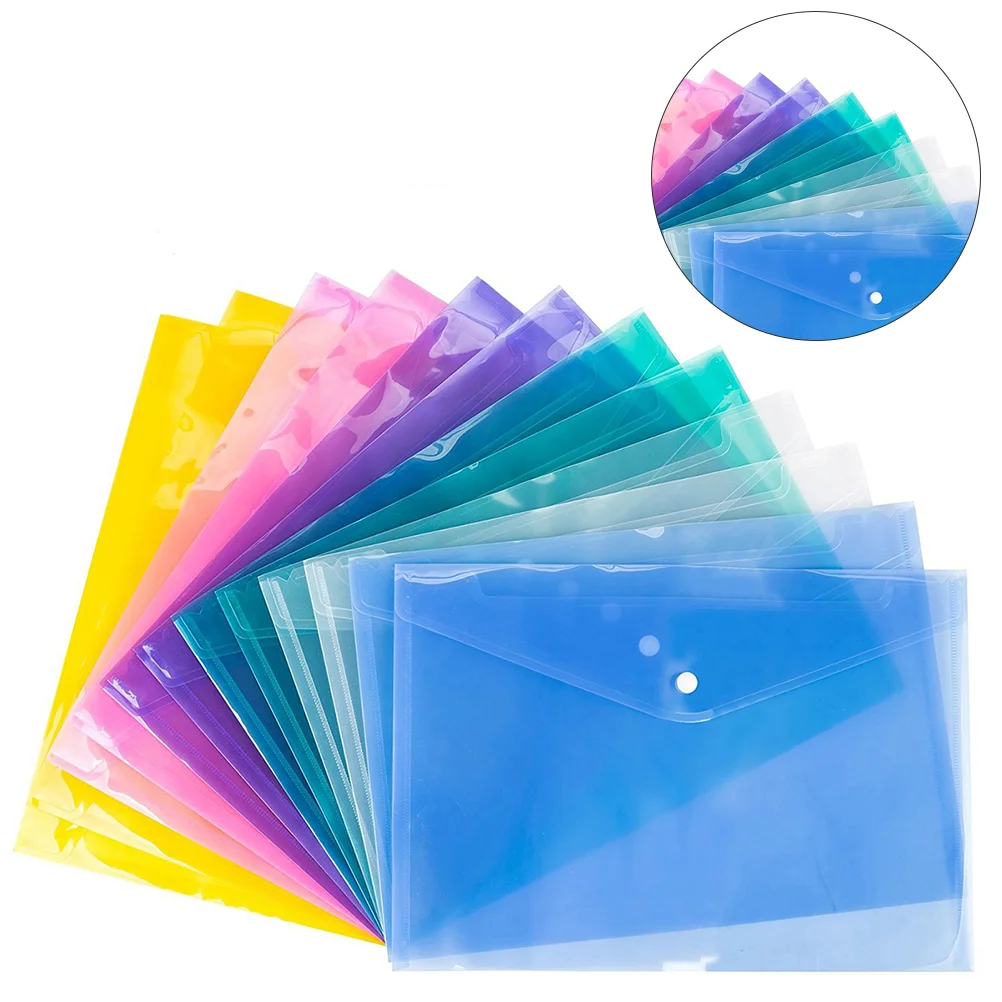 

Document File Envelopes Folders Folder Holder Poly Clear Organizer Organization Transparent Envelope Important Filing Stationery