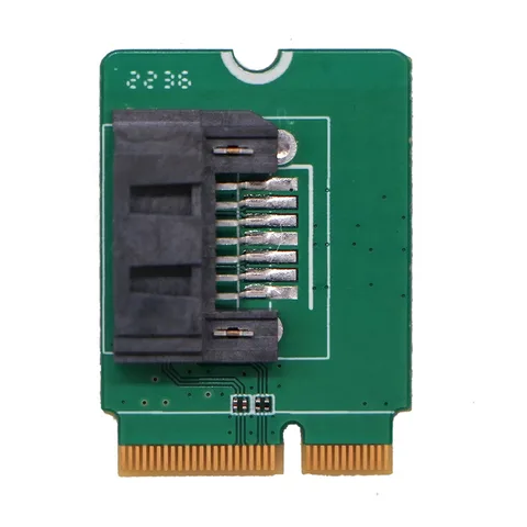 Goodsinzone Адаптер M.2 E Key to SATA для Radxa Rock 5A/ROCK 5 ITX+