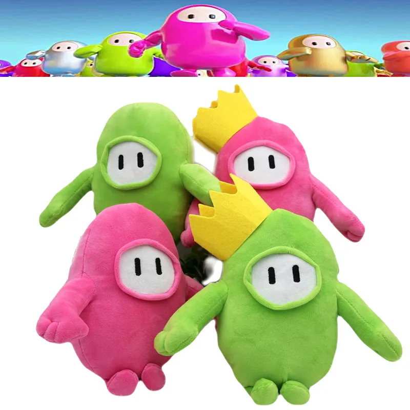 

Jelly Bean Ultimate Knockout Plush Toy Cartoon Fall Guys Puppet Game Doll Decoration Room Sofa Children's Birthday Collection Gi