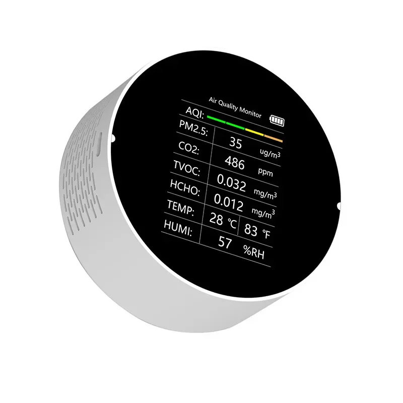 Детектор качества воздуха многофункциональный запах CO2 NDIR граффити Wi-Fi