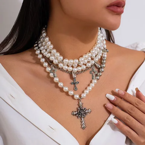 AINAMEISI набор ожерелий из искусственного жемчуга