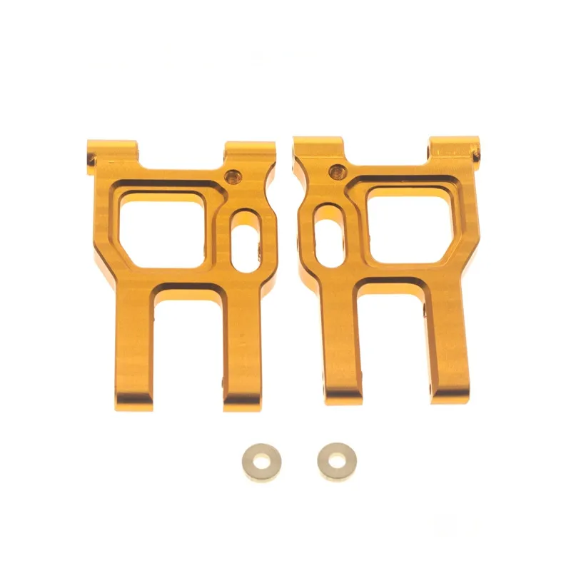 

2Pcs Metal Front Rear Swing Arm Suspension Arms For LC Racing PTG-2 1/10 RC Car Upgrade Parts Accessories