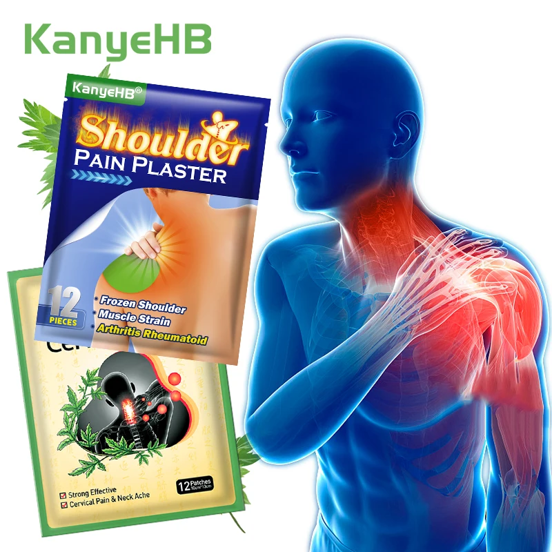 

12-36 шт., обезболивающие Пластыри для шеи и плеч