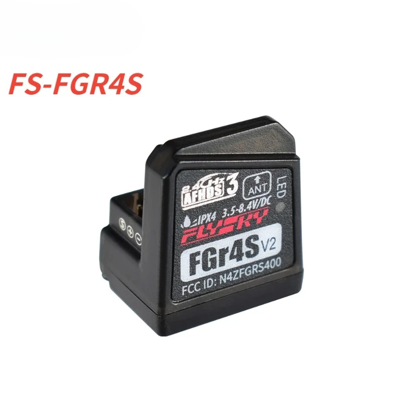 Фото 1 шт. FGR4S FS-FGR4S 4-канальный приемник со встроенной одинарной антенной – двунаправленный, с выходом PPM/IBUS для передатчика Flysky FS-FG4 №4