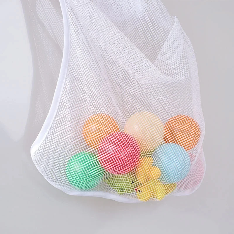 Kids Toy Mesh Bag Bath Bathtub Doll Organizer Suction Bathroom Bath Toy Stuff Net Baby Kids Bath Bathtub Toy Bath Game Bag Baby