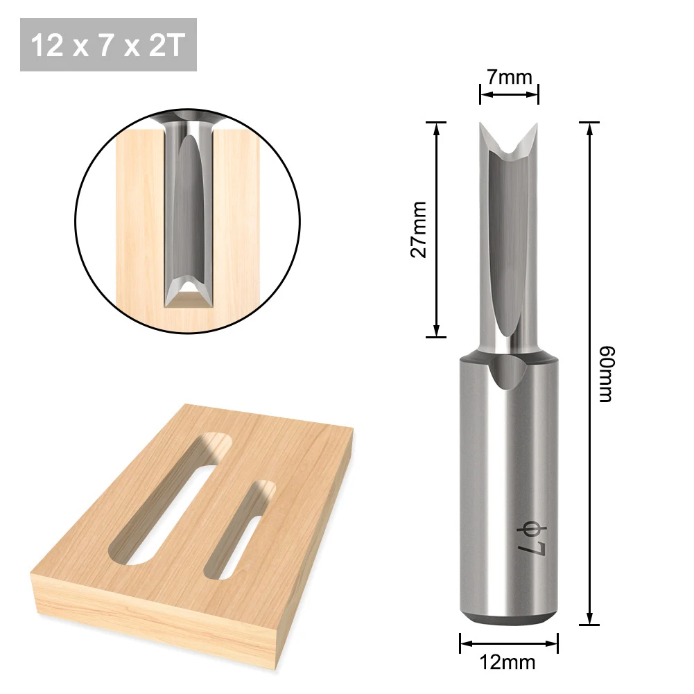 

Woodworking Wood Cutting Router Bit Carpenter Tenon Grooving Hole Opener Wood Cutting Tool