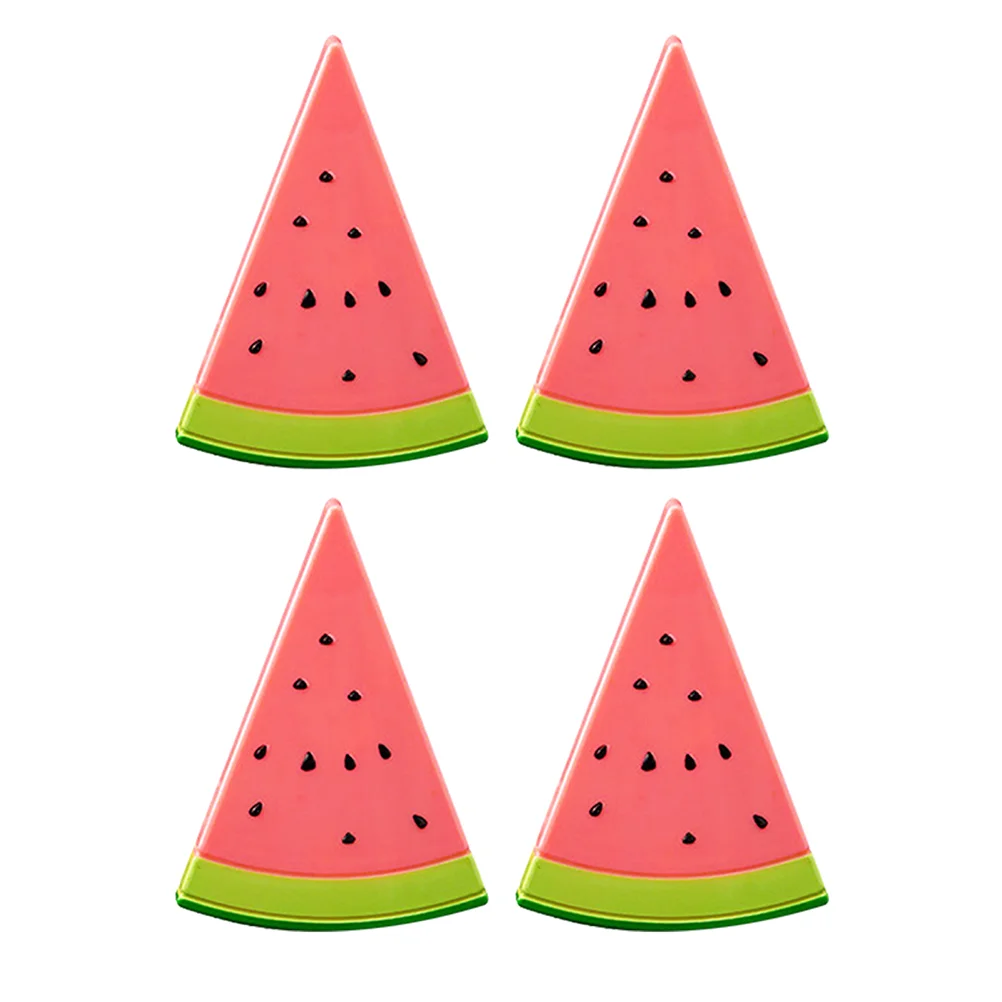 

4pcs Adorable Watermelon Shape Clips Household Towel Clips Windproof Clamps