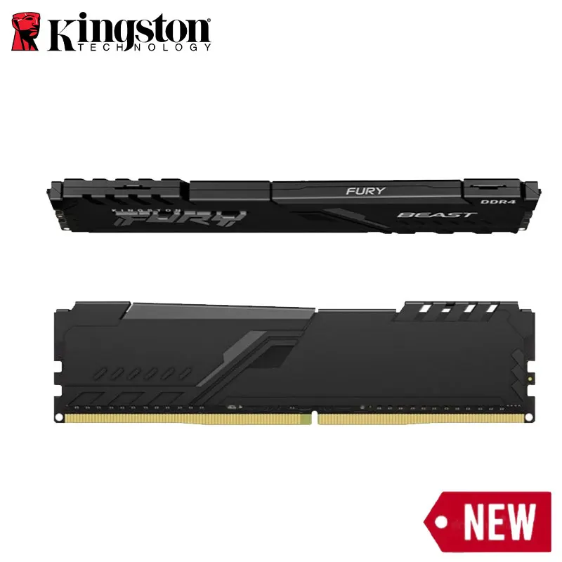 Память Kingston FURY Beast DDR4 4 ГБ 8 16 32 2666 МГц модуль ОЗУ для ПК память настольного