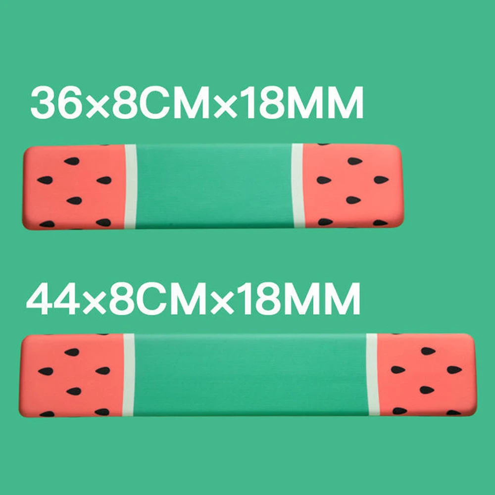 

2022.Keyboard Wrist Rest Pad Support Anime Mousepad Mice Mat Silicone Anti-Slip Memory Foam Ergonomic Office Gaming PC Laptop