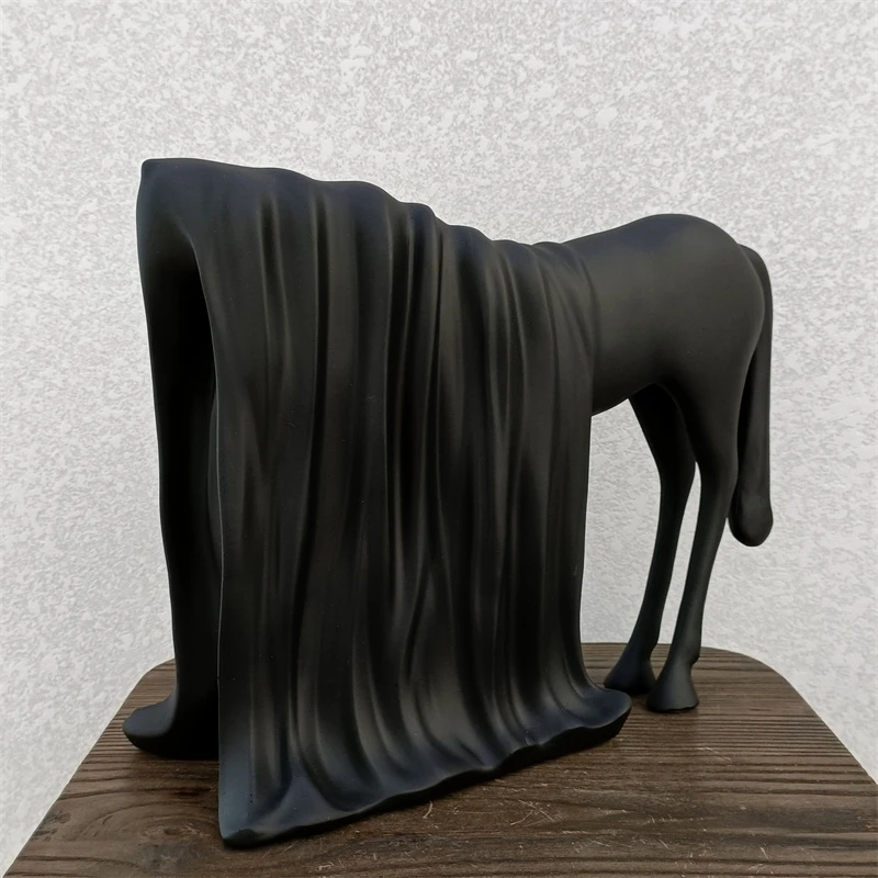 Современное абстрактное искусство Статуя лошади Смола Импрессионизм Зарядное