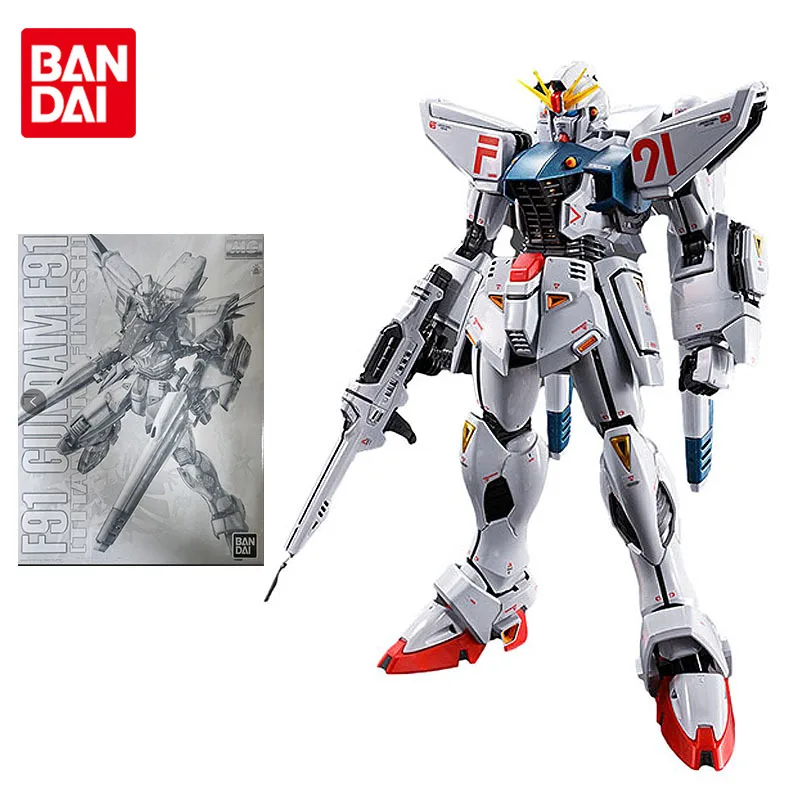 Набор моделей Bandai Gundam Аниме фигурки модели PB Limited MG 1/100 F91 Ver2.0 фигурка из