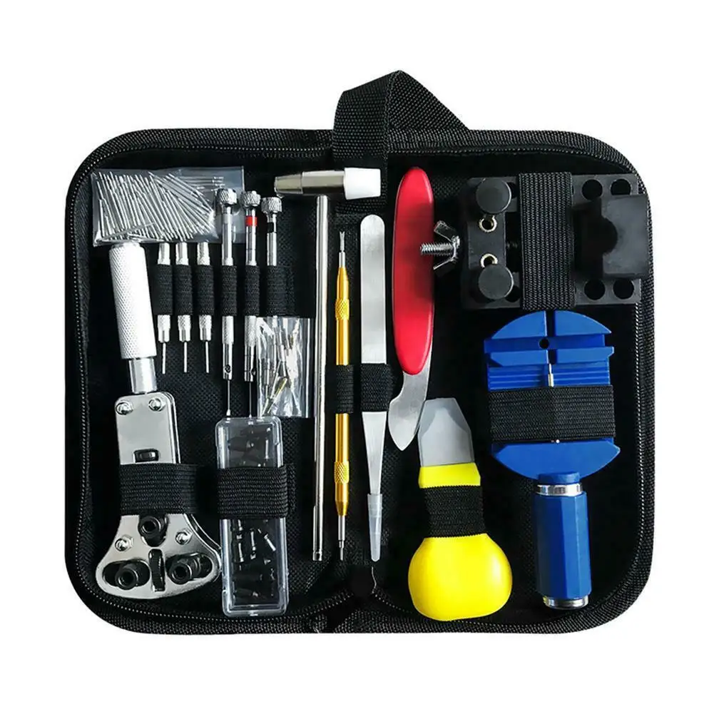 16-406Pcs Watch Clock Watch Link Pin Dissolving Opener Housing Repair Tool Kit Set Opener Link Spring Bar Remover Horlogemaker