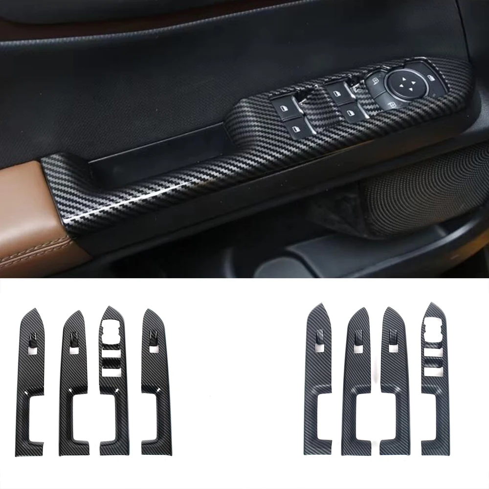 Для Ford Bronco sport 2021 2022 ABS двери окна стекло подъемный переключатель крышка накладка