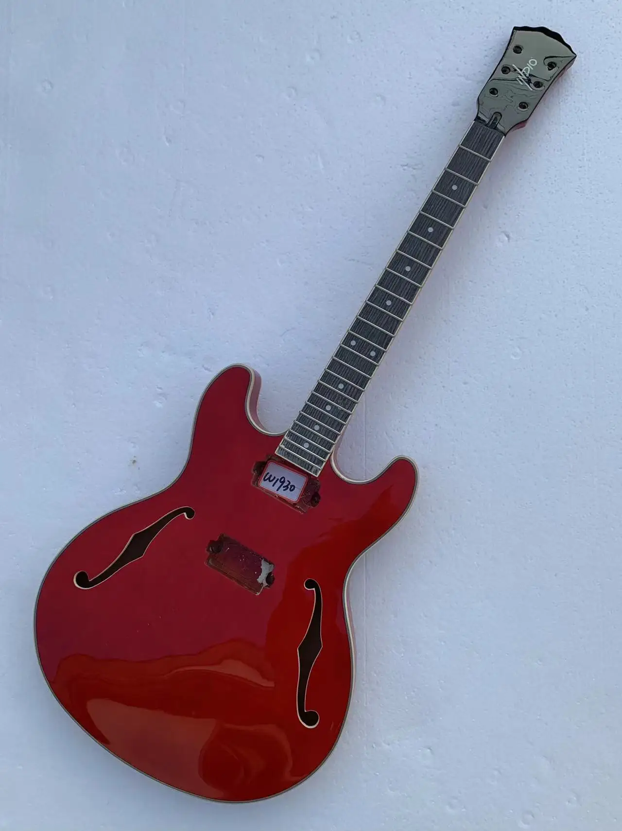 Сделай Сам 335 стиль 6 струн электрическая джазовая гитара без металлических