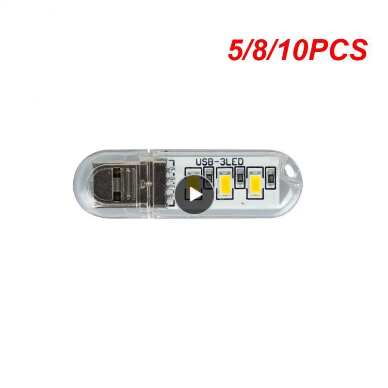 

5/8/10PCS Usb Night Light Night Light Usb Led Light Led Light Book Lights Book Lamp