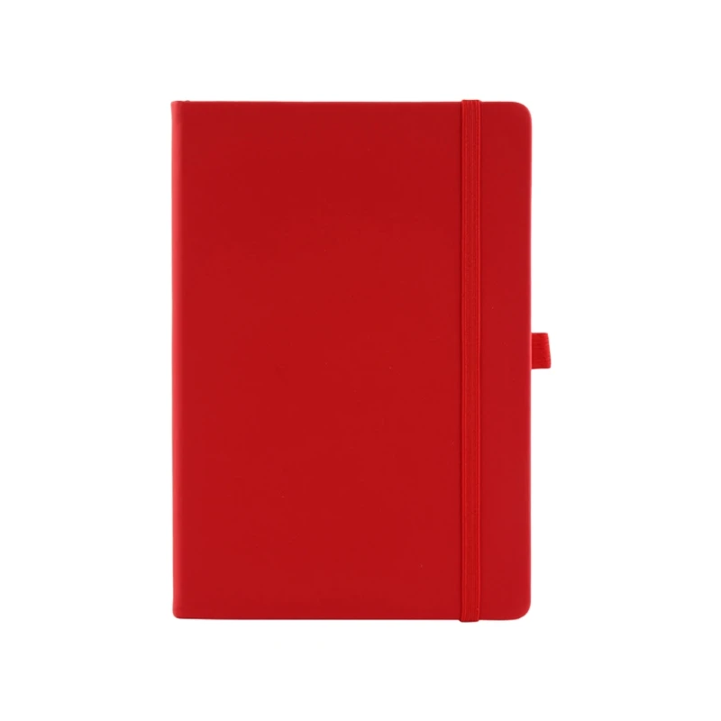 Блокнот формата A5 в твердой обложке кожаный однотонный дорожный журнал с широкой