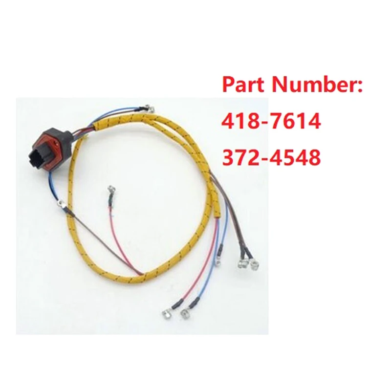 C11 C13 Жгут проводов форсунок двигателя 418-7614 372-4548 4187614 3724548 Для замены жгута Caterpillar
