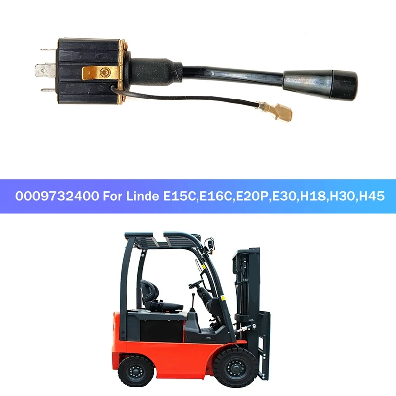 

For Forklift Parts Blinker Switch 0009732400 For Linde H12/16/18-350,H20/25/30-351,E14/16/18,E20 Flashing Signal Switch