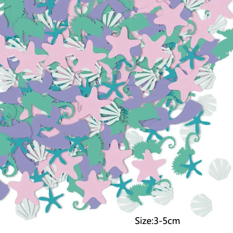 100 шт. бумажные Конфетти Для океан