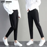 high waist pants for women 2022 summer slim overalls pencil pants female belt solid office ladies trousers pantalones de mujer