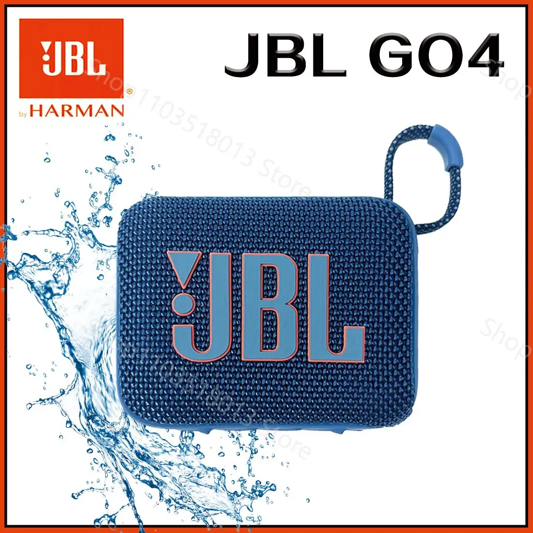 Фото Колонка JBL GO4 музыкальная с поддержкой Bluetooth 4-го поколения №1