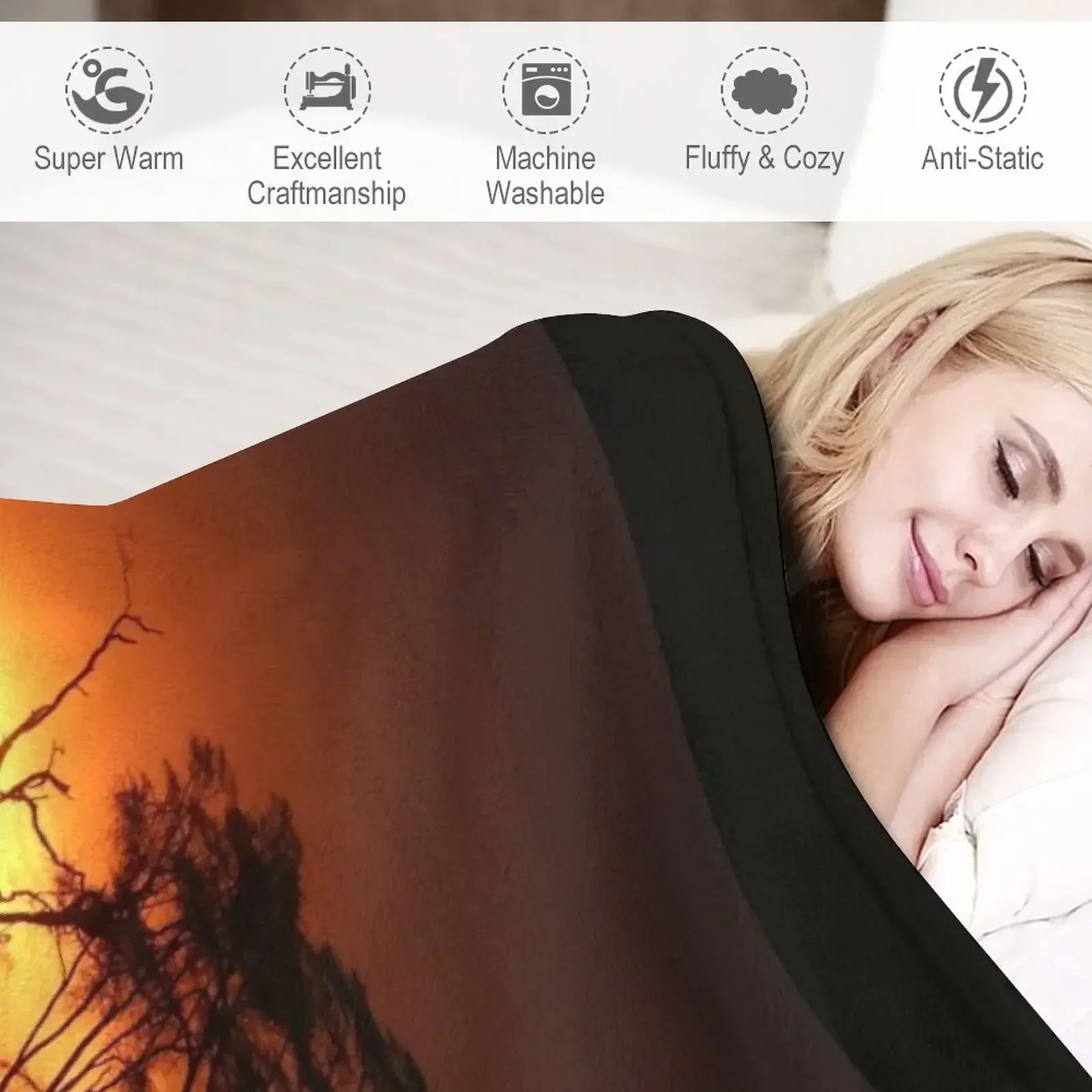 Закат Национальный парк Серенгети Танзания Африка Пейзаж Природа Фотография