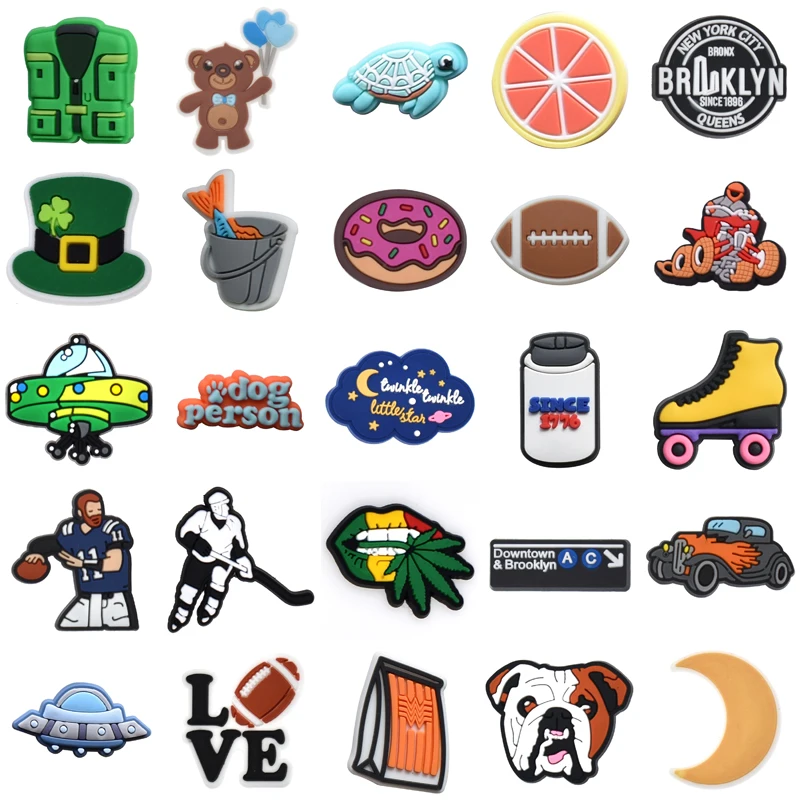 

Boy Packs Para Pins Shoe Charms Men Set Jeans Decorations for Crocs Kids Shoes Accessories Gifts Women Charm Girl Wholesale Bulk
