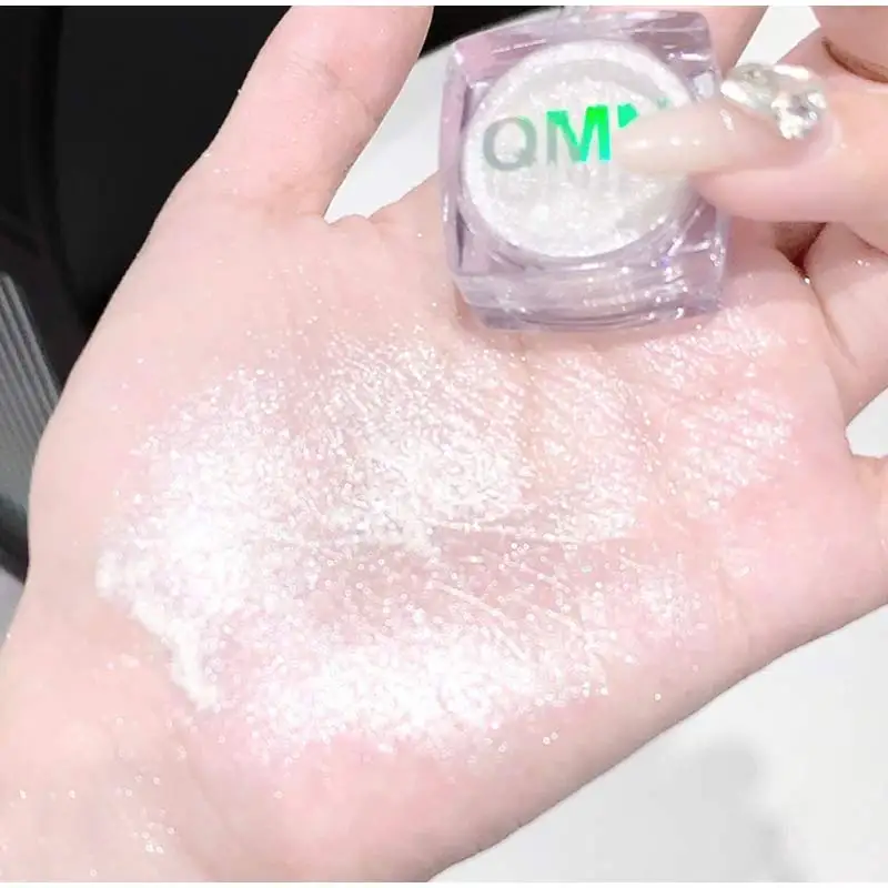 Новые глянцевые тени для век монохромные тонкие блестящие жемчужные блики