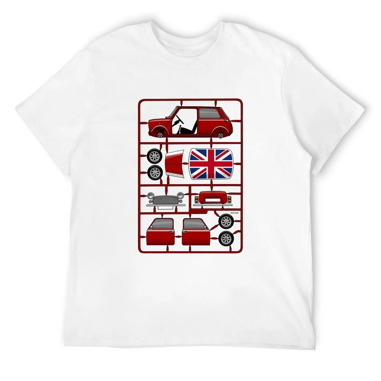 Copia de My рисунок крутого британского внедорожника с дизайнерскими полосками