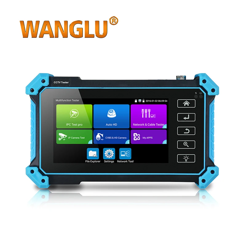 WANGLU IPC-5100 Plus 4K IP CVI TVI AHD аналоговый 5 в 1 VGA и HD ВХОД CCTV тестер | Безопасность защита