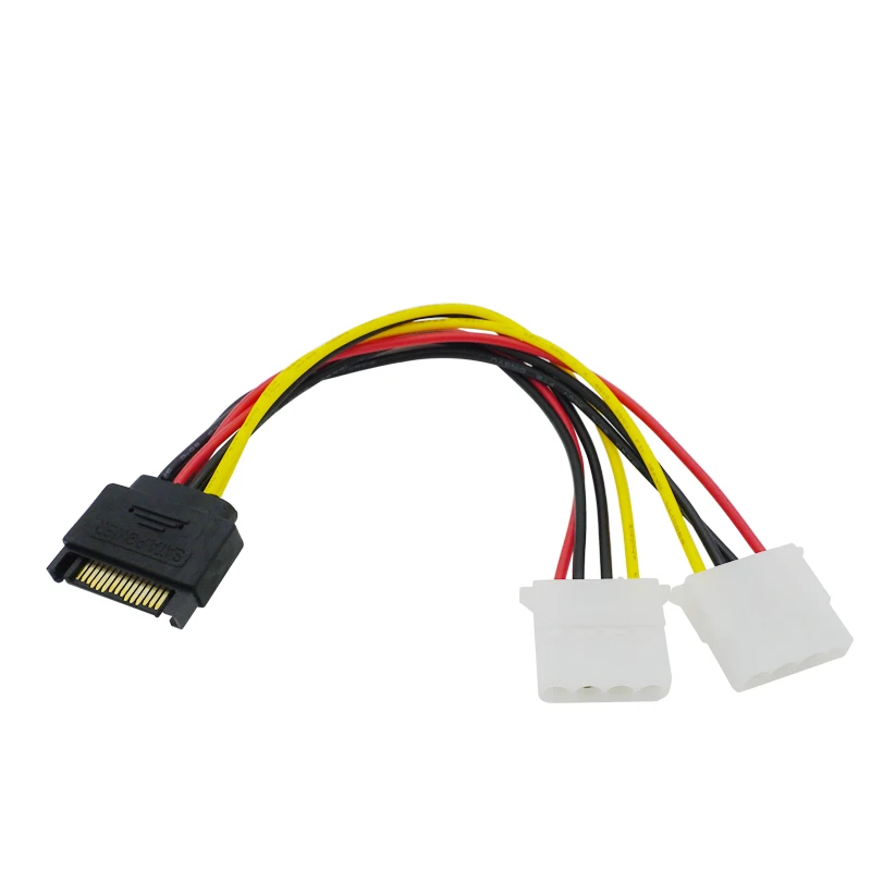 

Кабель питания для жесткого диска, 4-контактный разъем Sata-Ide, кабель питания для жесткого диска, IDE, 1-2, 15 контактов
