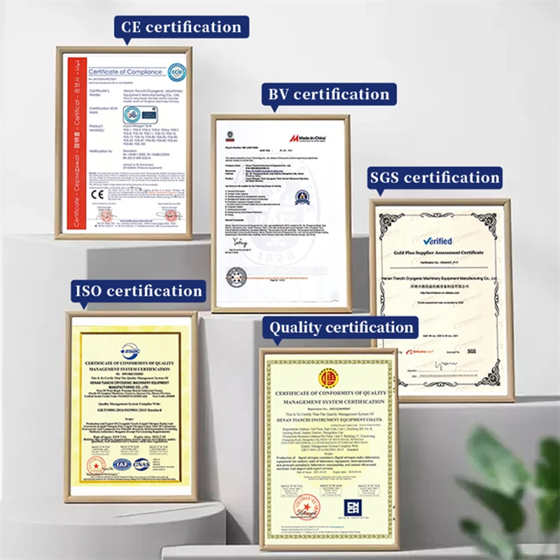 Портативный азотный бак для хранения спермы 10 л криогенный контейнер резервуар