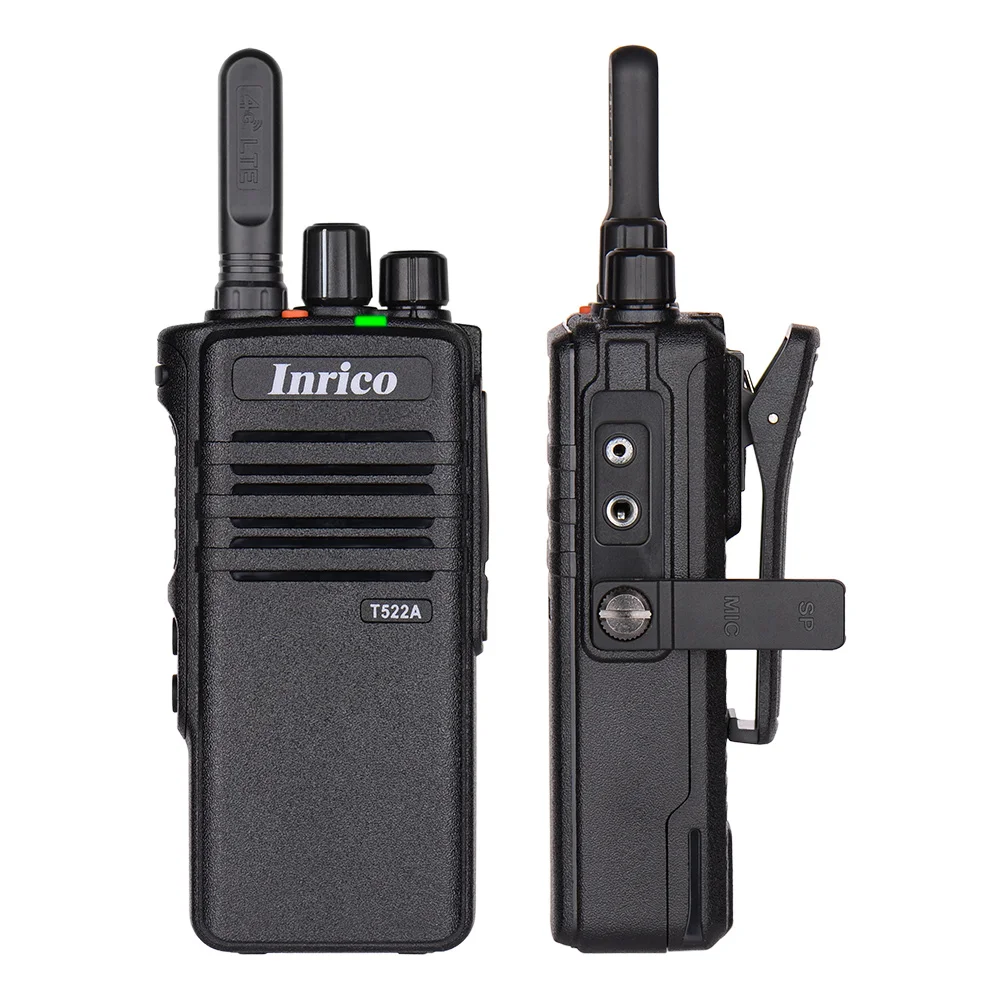 

T522A Android Zello portable 4G network POC radio GPS Blueteeth Rugged walkie talkie radio for police subway