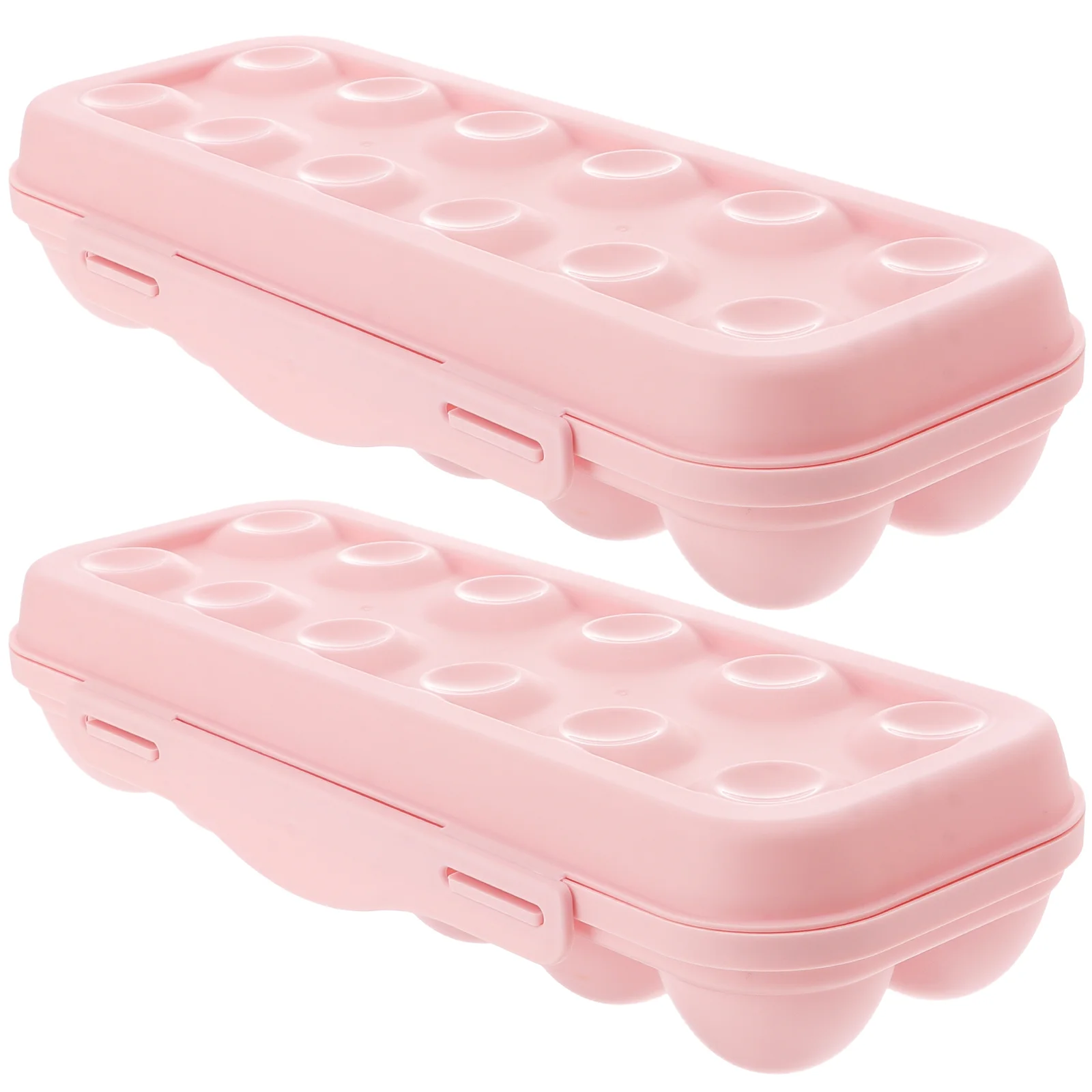

Egg Holder Storage Refrigerator Tray Organizer Container Boxfridge Binsdeviled Carrier Stackablelid Case 12 Grids Fresh Rack