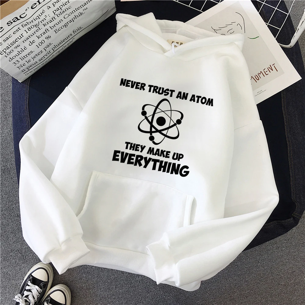 

Atom Melecule Science hoodies women anime Korean style anime sweat y2k Hooded Shirt female streetwear clothing