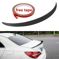 abs plastic w117 car rear trunk boot lip spoiler wing lid forbenz cla class w117 c117 for amg 4dr 2014 car wing spoiler abs