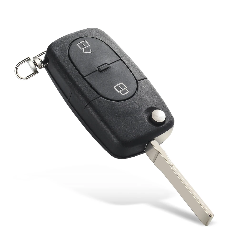 KEYYOU 2x FCCID 4D 0837231 Дистанционный ключ 433 МГц ID48 чип для Audi A3 A4 A6 A8 TT 2-кнопочный