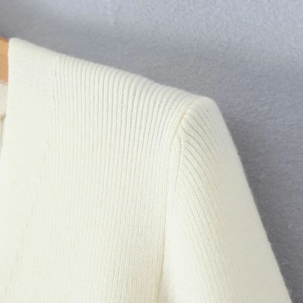 VGH Minimaist однотонная поклонная блузка для женщин с глубоким v-образным вырезом и