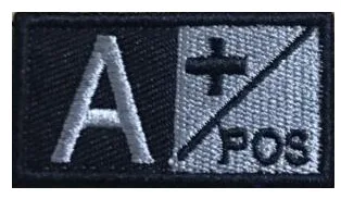 3d вышитая ткань кровяного типа Волшебная уличная нашивка для рюкзака нагрудная