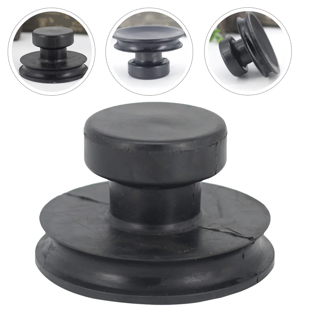 

Suction Bowl Singing Accessory Lifting Handle Sound Supply Rubber Sucker Tool Portable Handles Decor