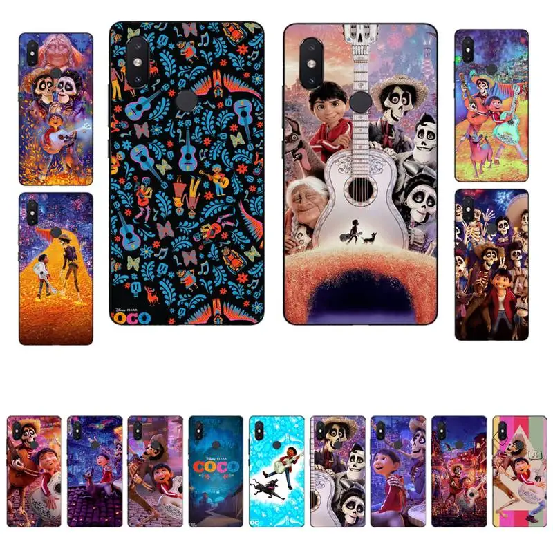 

Disney coco Phone Case for Xiaomi mi 8 9 10 lite pro 9SE 5 6 X max 2 3 mix2s F1