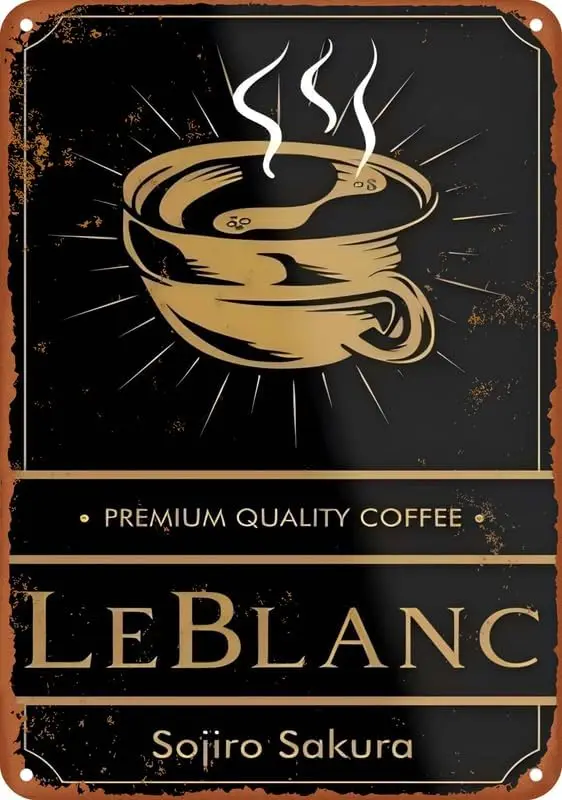 Persona 5 - Лебланк плакат алюминиевая декоративная табличка для домашнего декора