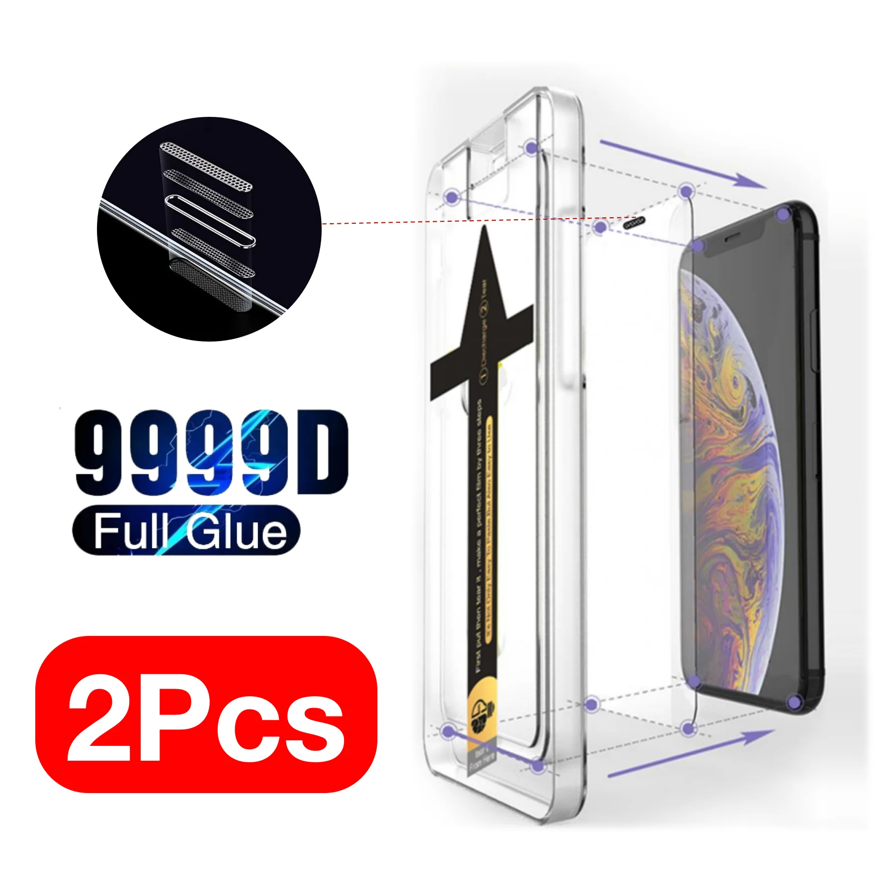 Screen Protector for iPhone 14 Pro Max Glass 13 12 11 X XR XS Accessories Gadgets Tempered Original Glass Protective HD