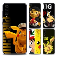 cute pikachu of japanese phone case for samsung a10 a20 a30 a30s a40 a50 a60 a70 a80 a90 5g a7 a8 2018 silicone case pikachu