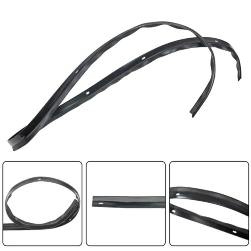 Car Hood Hood Seal W/ Rivets Bumper Seal Black Brand NEW Car Accessories